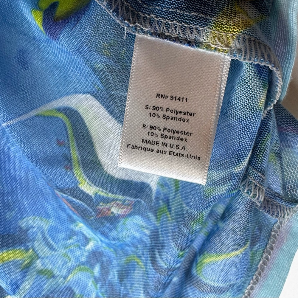Clover Canyon Blue Ocean Graphic Tee - Picture 3 of 5